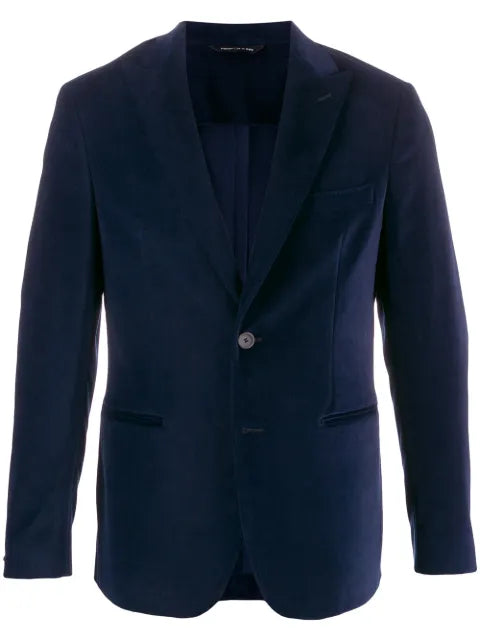 Tonello slim fit velvet blazer