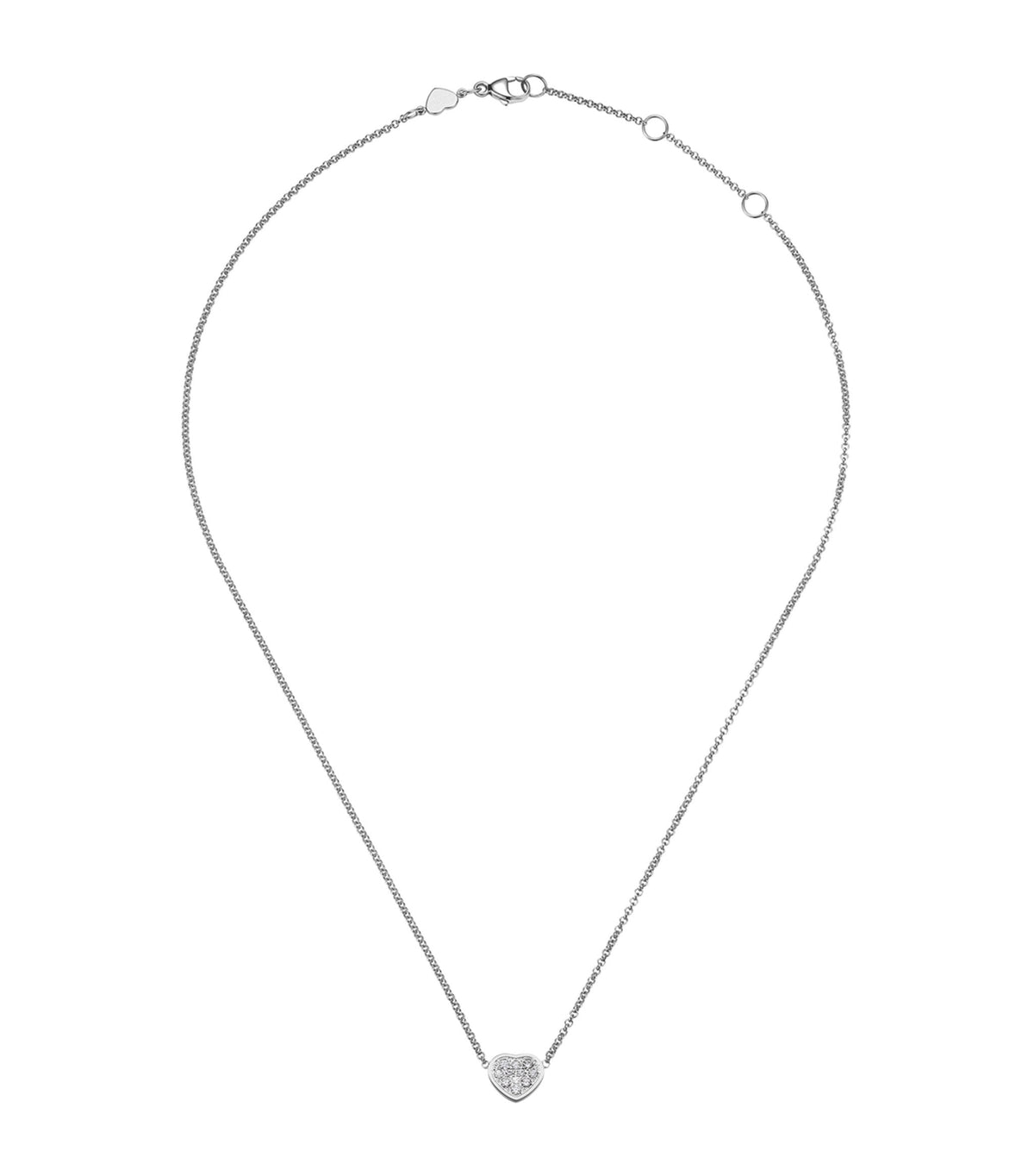 CHOPARD HEART PEDANT DIAMOND NECKLACE
