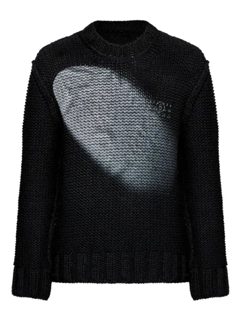 MM6 Maison Margiela textured knit sweater