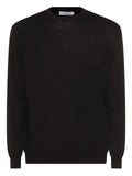 Malo crew-neck virgin-wool sweater
