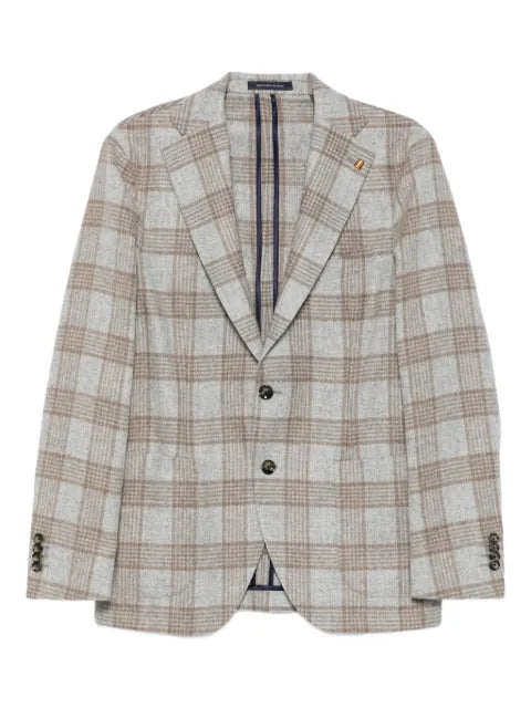 LATORRE plaid-pattern blazer