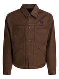 Needles flap-pocket jacket