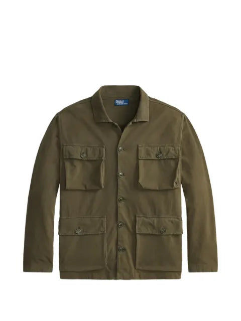 Polo Ralph Lauren multi-pocket button-up military jacket