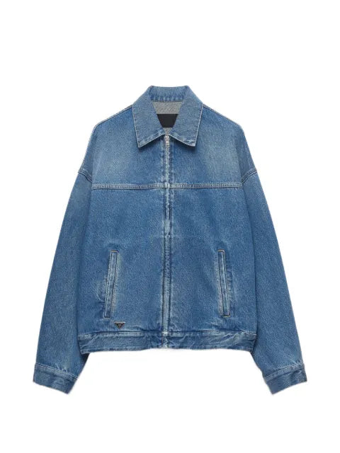 Prada denim blouson jacket
