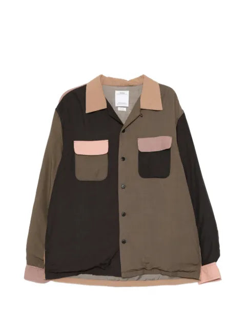 visvim colour-block panelled jacket