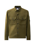 C.P. Company felted wool Lens button overshirt