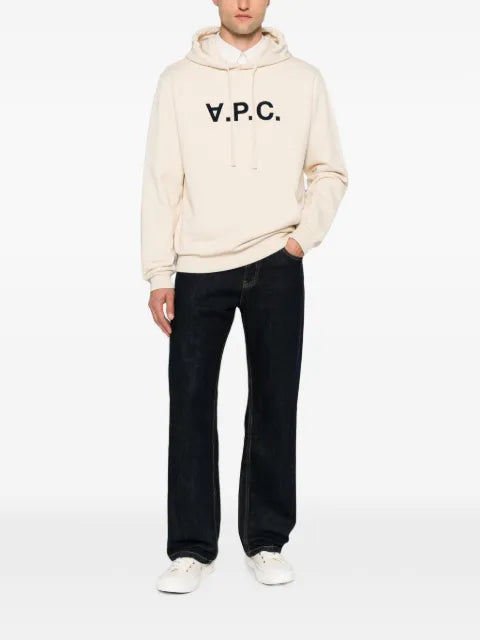 A.P.C. logo-print hoodie