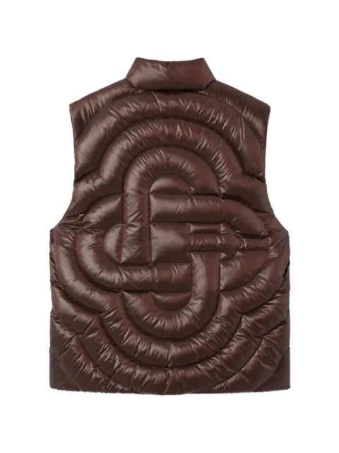 Casablanca quilted down puffer vest