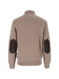 Barbour cable-knit roll-neck sweater