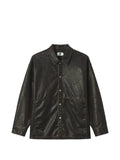 izzue faded-effect shirt jacket