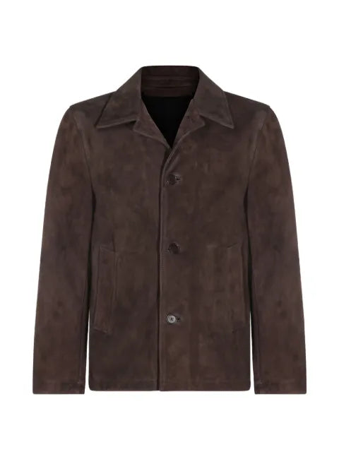 Salvatore Santoro button-up leather jacket