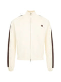 Wales Bonner Tide logo-patch sweatshirt