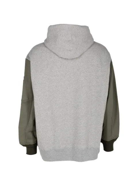 Comme des Garçons Homme MA1 panelled hoodie