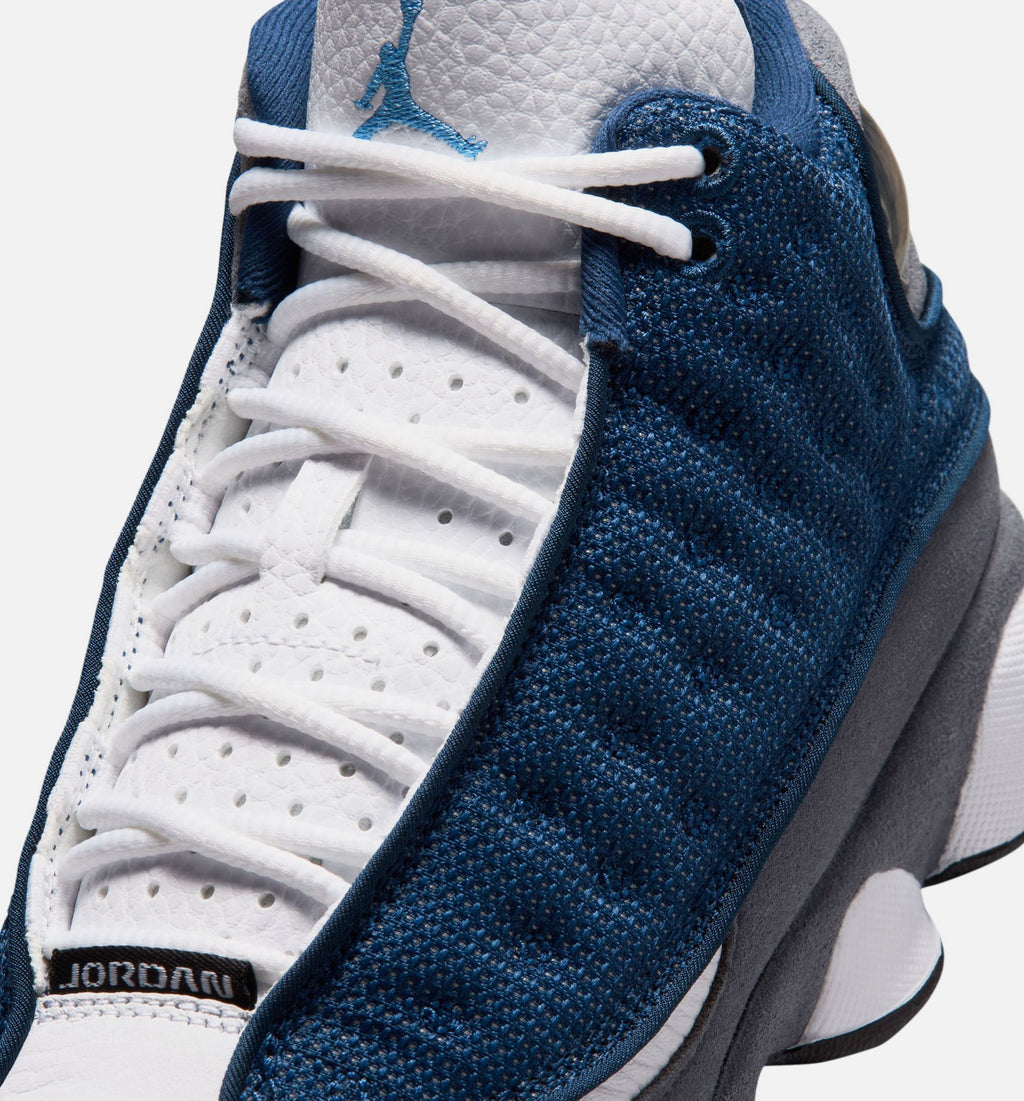 Air Jordan 13 Retro Navy and Flint Grey Kids' Shoes - Navy/Grey