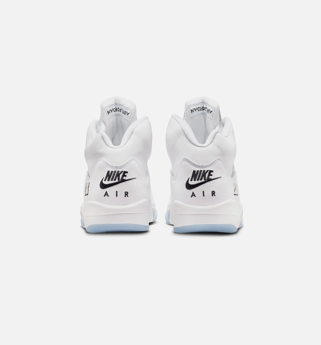 Air Jordan 5 Retro OG White Metallic | Men's Lifestyle Shoe | White/Metallic Silver/Black