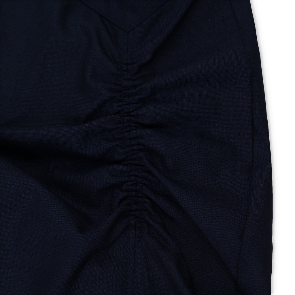 Blue Tailored Trousers V-Waistband