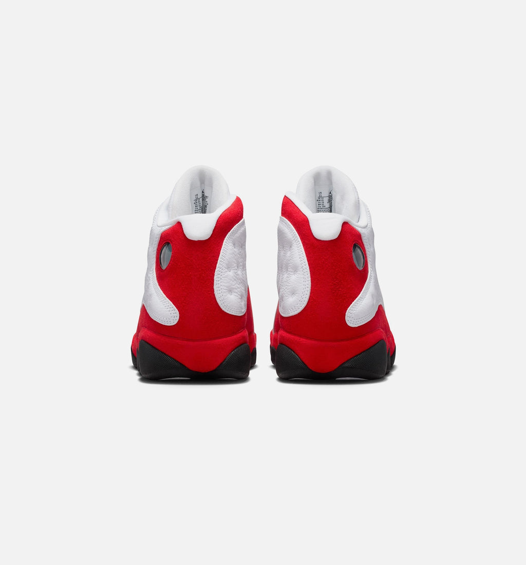 Air Jordan 13 Retro "White and University Red" Men's Shoe – White/Black/True Red