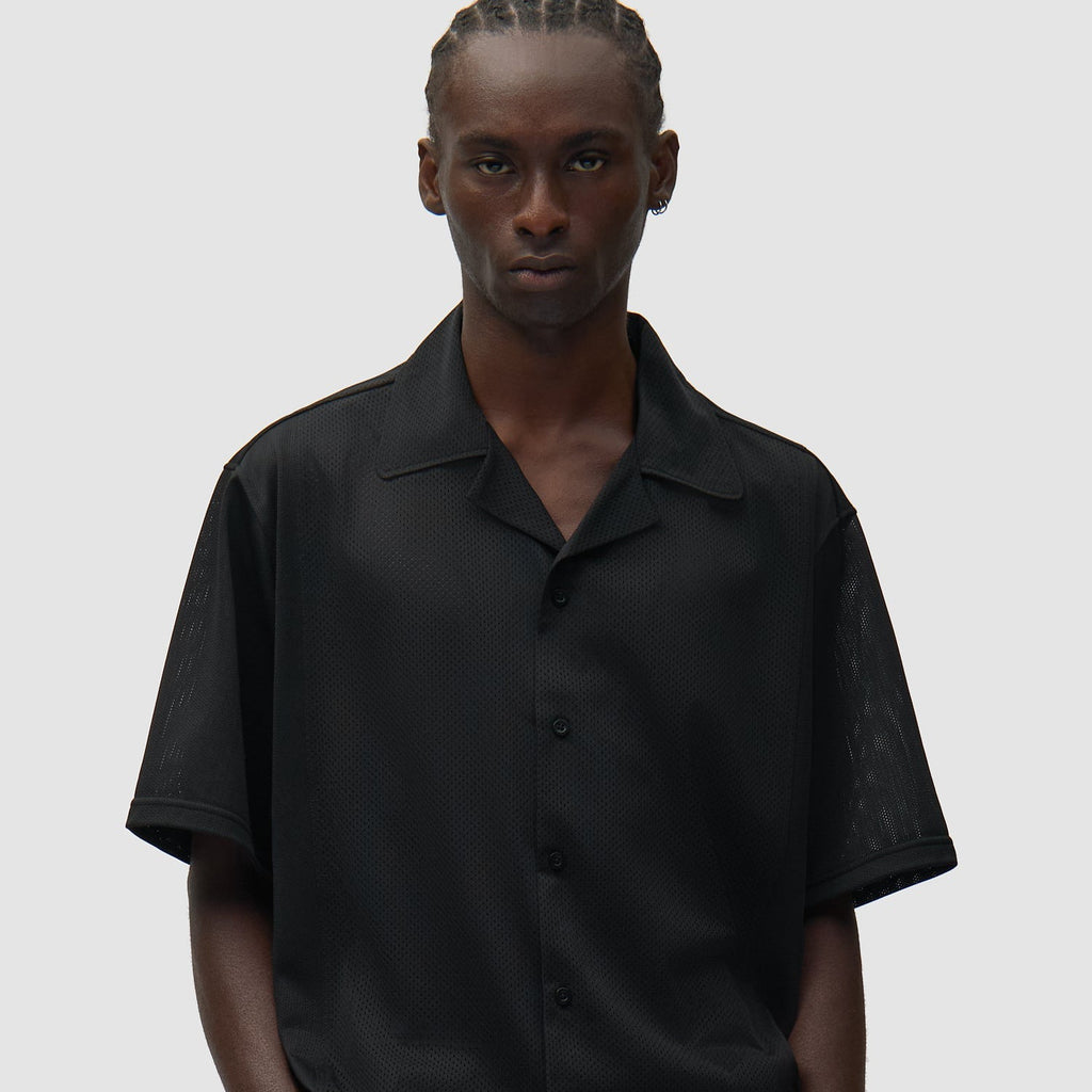 Arte Mesh Shirt: Black