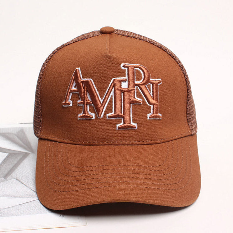 AMIRI Logo Trucker Caps