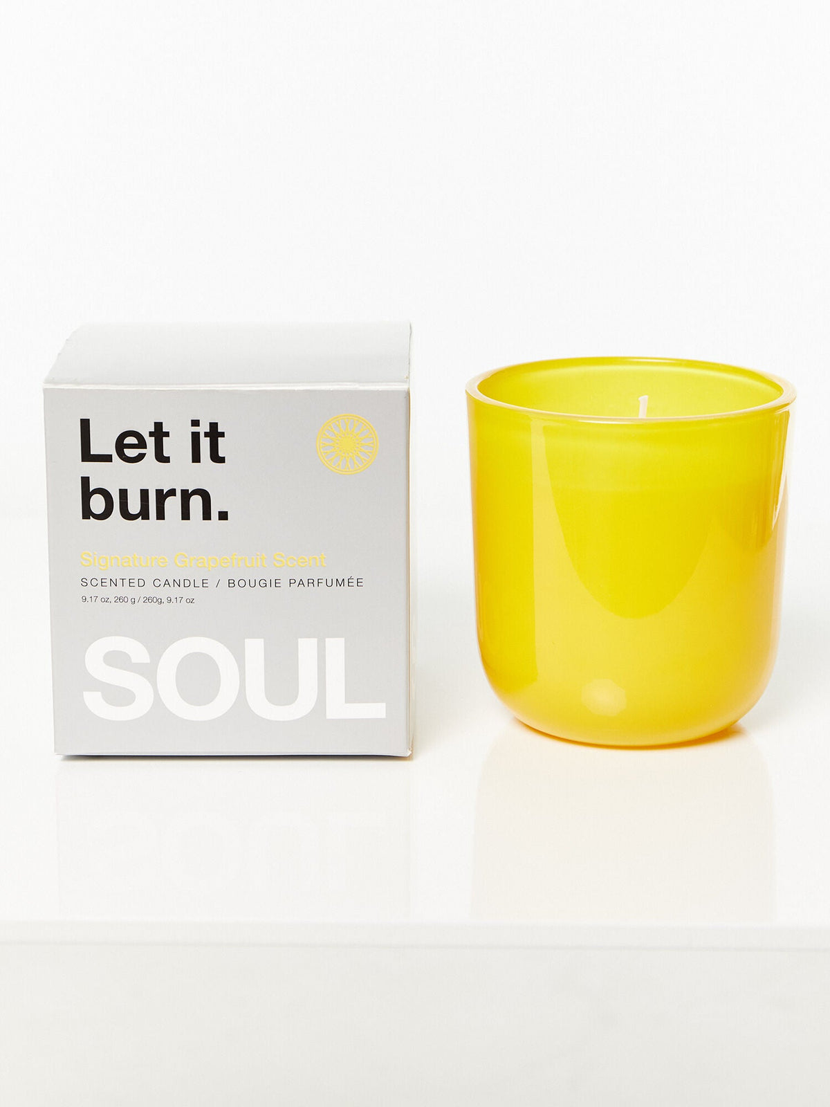 GRAPEFRUIT YELLOW CANDLE
