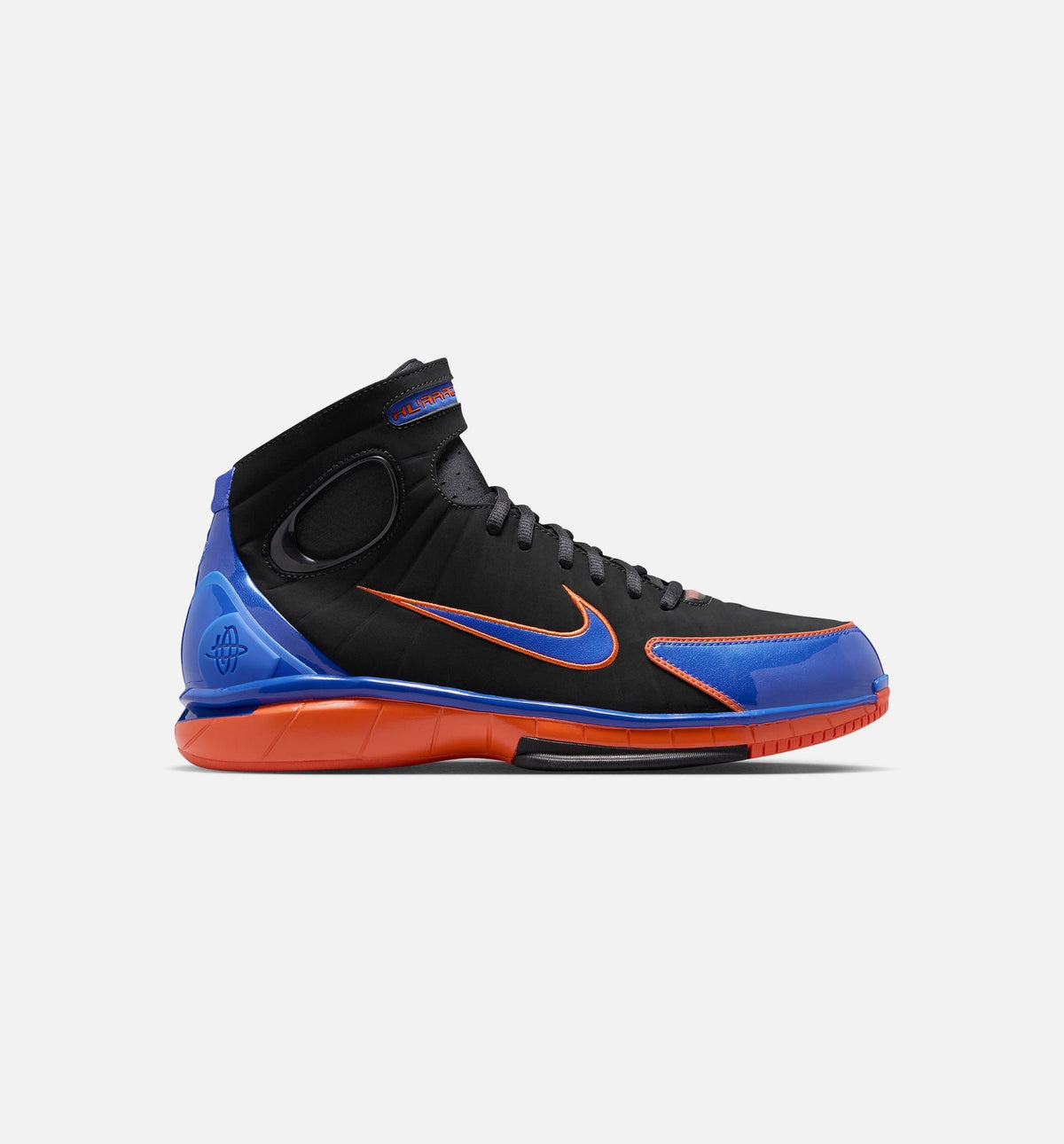 Nike Air Zoom Huarache 2K4 Penny Hardaway Men's Basketball Shoes - Black/Royal/Orange