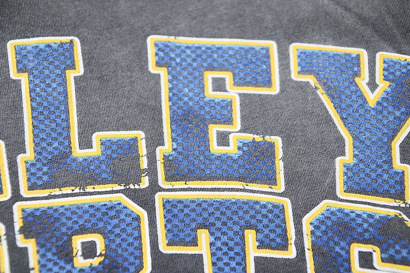 VALE USA Sports Division Graphic T-Shirt - Charcoal