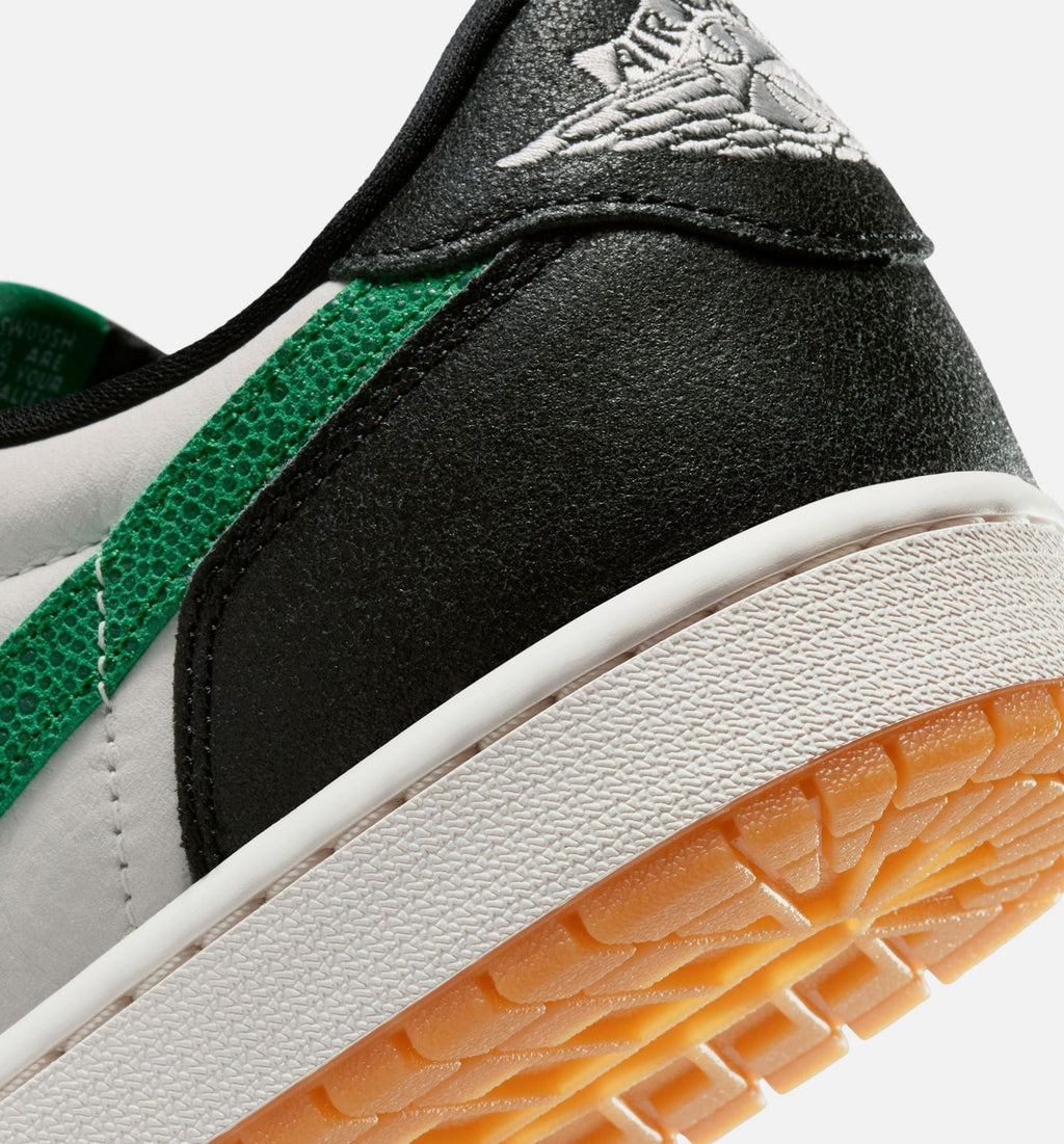 Air Jordan 1 Retro Low OG Phantom And Pine Green Men's Shoes - Phantom Pine Green Black