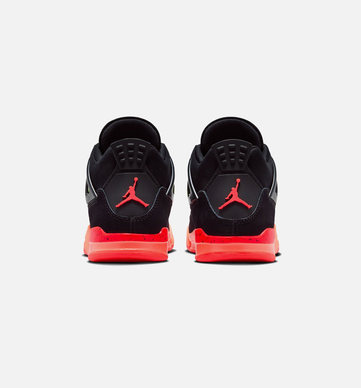 Air Jordan 4 Retro 'Black Infrared 23' Preschool - Black/Infrared 23/Bright Mango
