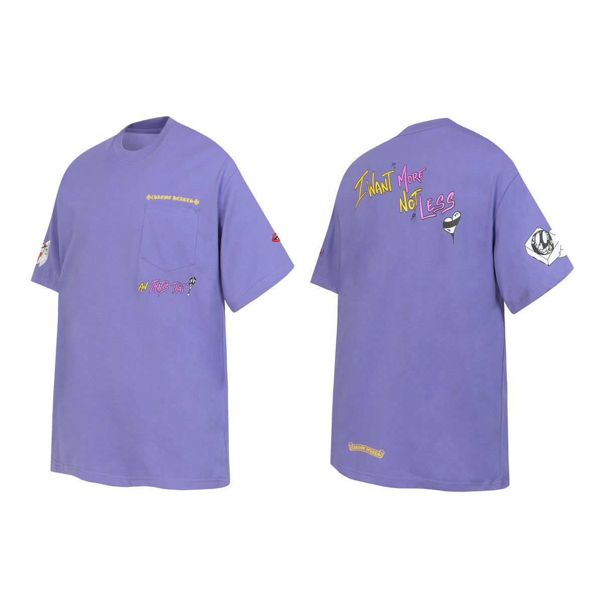 Chrome Hearts x Matty Boy I Want More T-Shirt Purple