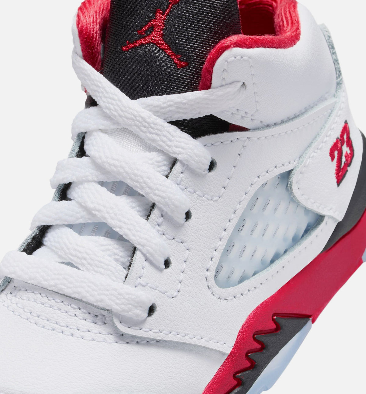 Air Jordan 5 Retro Fire Red Infant/Toddler Lifestyle Shoe – Fire Red/White