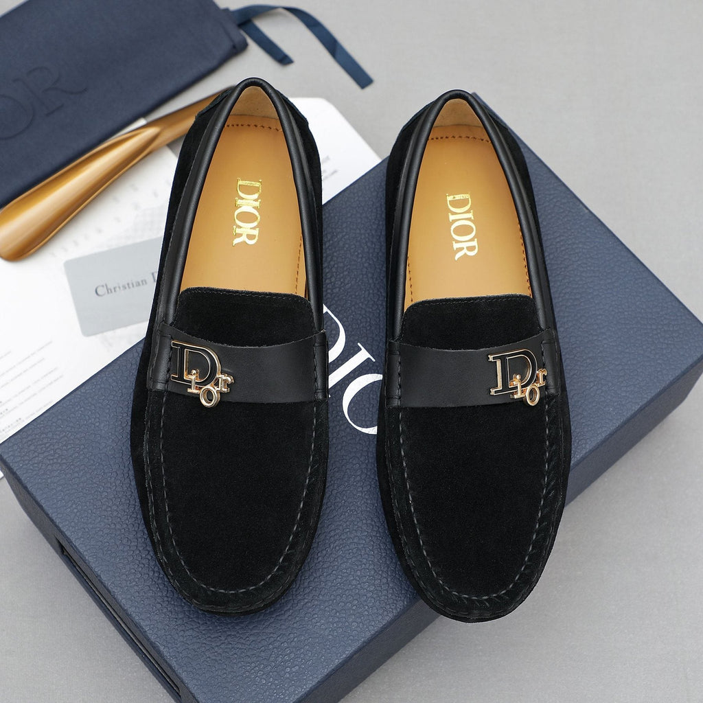Dior Metal Hardware Loafers
